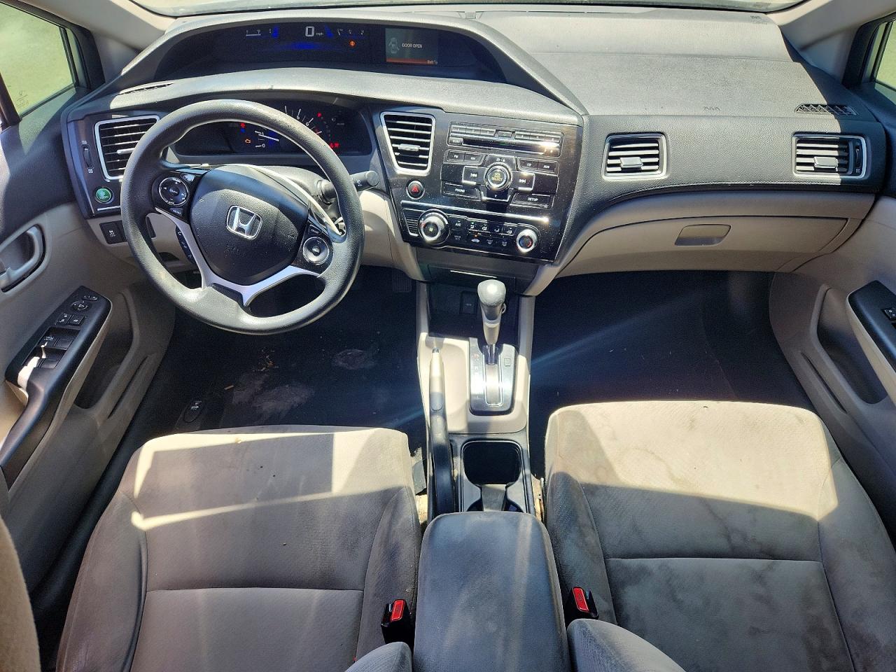 2013 Honda Civic Lx Silver vin: 19XFB2F54DE289870