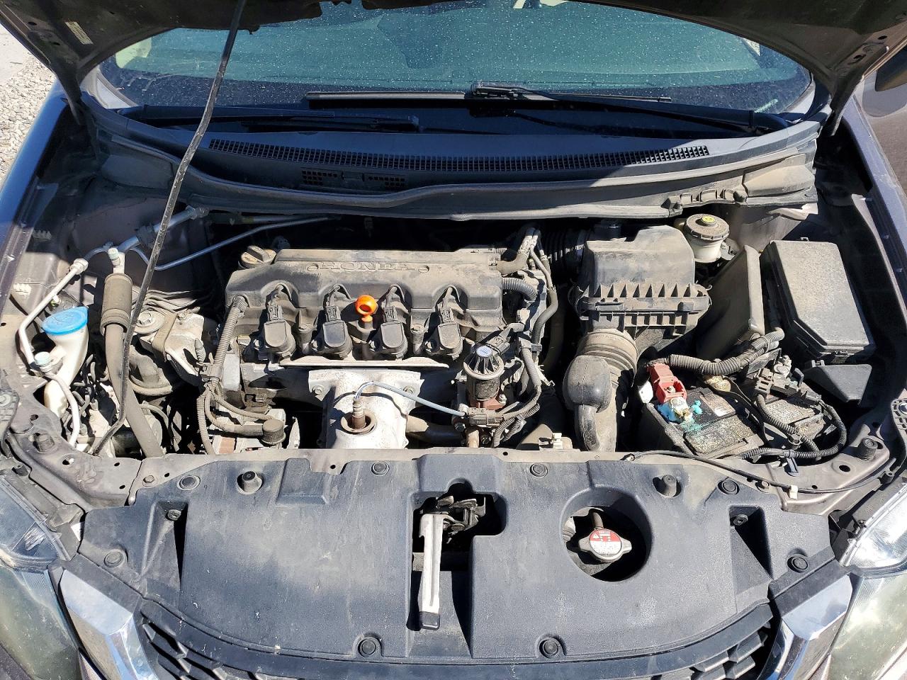 2013 Honda Civic Lx Brown vin: 19XFB2F54DE289965