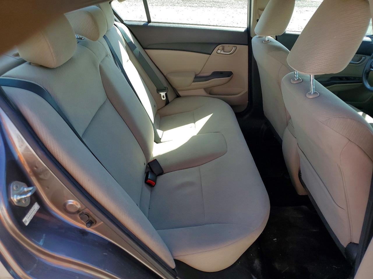 2013 Honda Civic Lx Brown vin: 19XFB2F54DE289965
