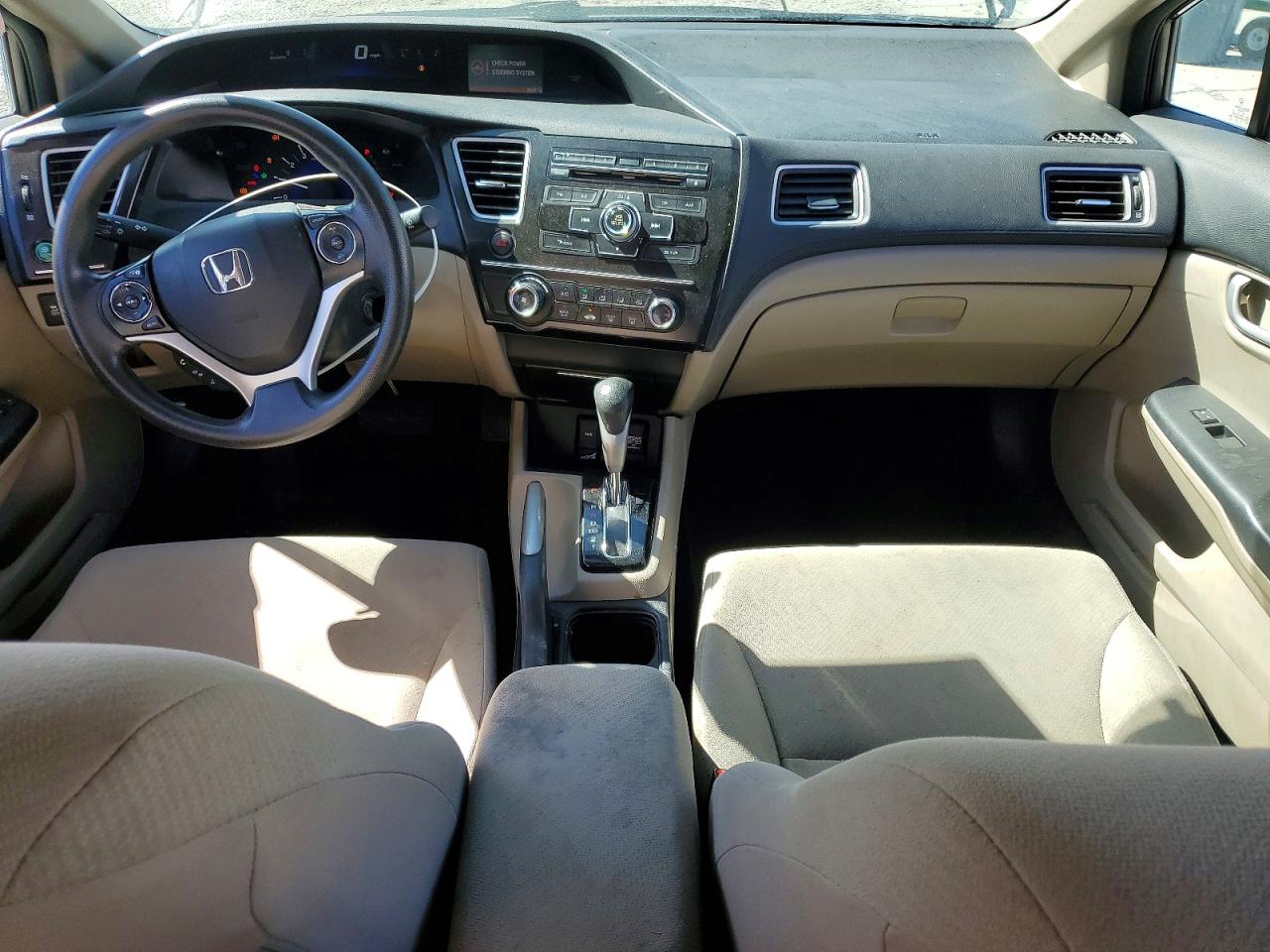 2013 Honda Civic Lx Brown vin: 19XFB2F54DE289965