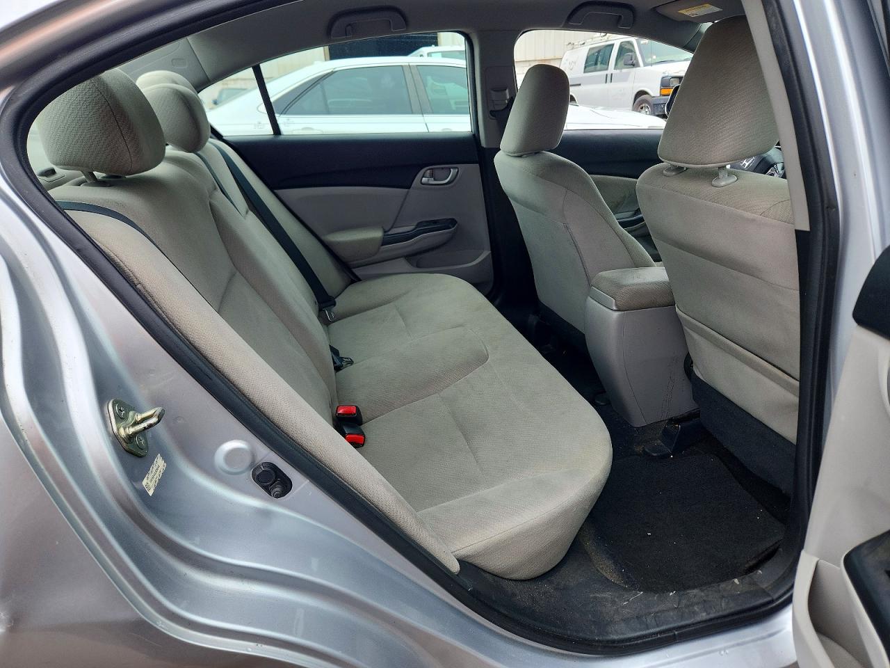 2013 Honda Civic Lx Серебряный vin: 19XFB2F54DE290940