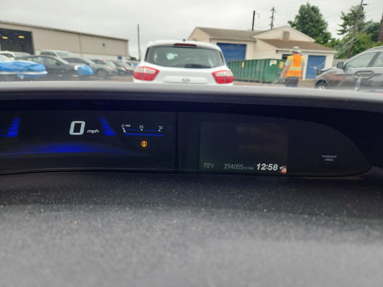 2013 Honda Civic Lx Серебряный vin: 19XFB2F54DE290940