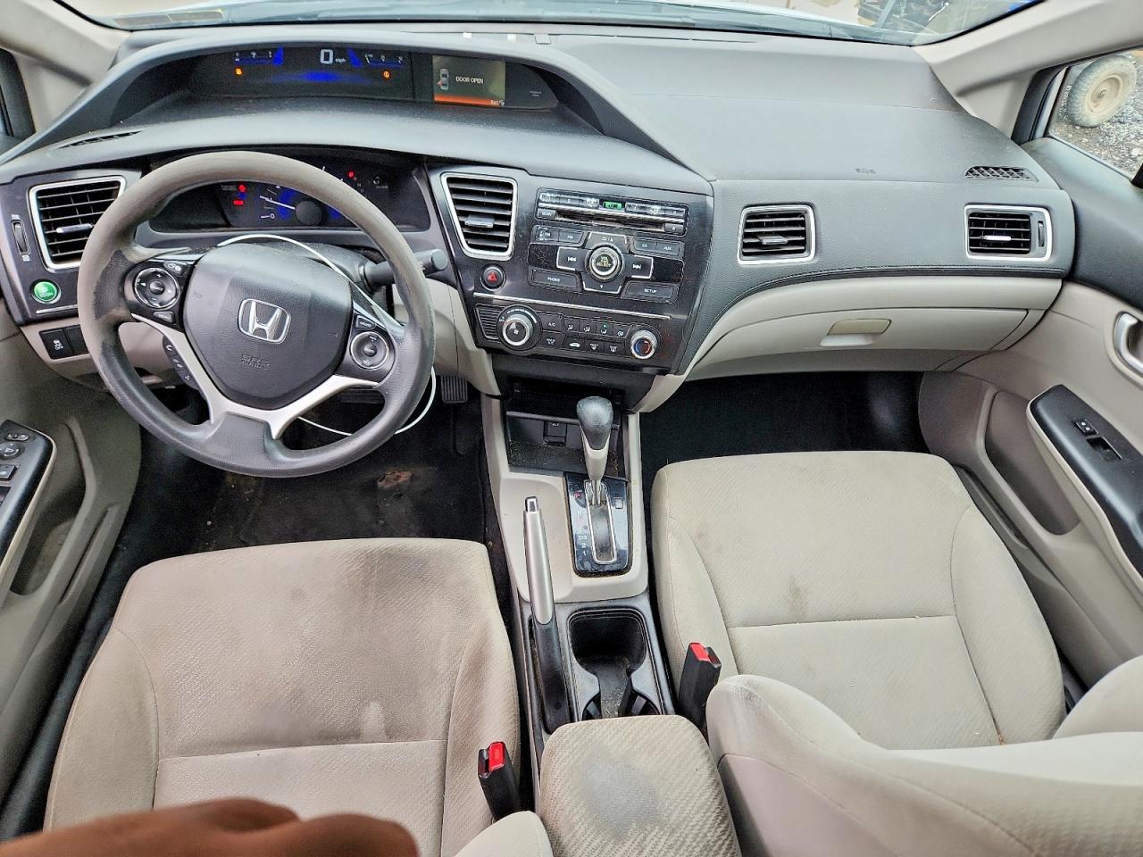 2013 Honda Civic Lx Серебряный vin: 19XFB2F54DE290940
