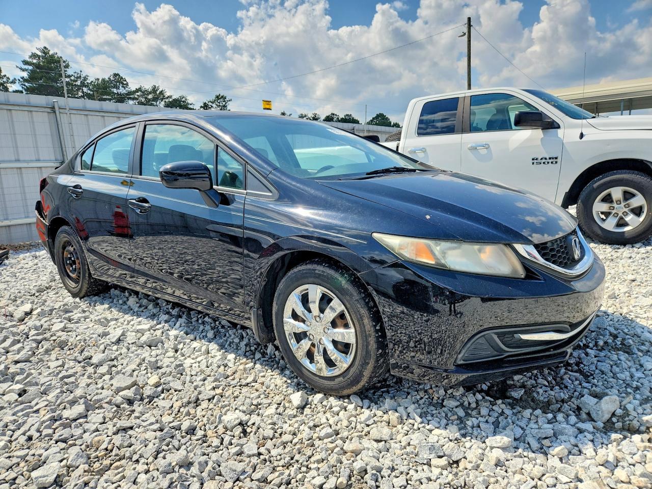 2014 Honda Civic Lx Черный vin: 19XFB2F54EE044567