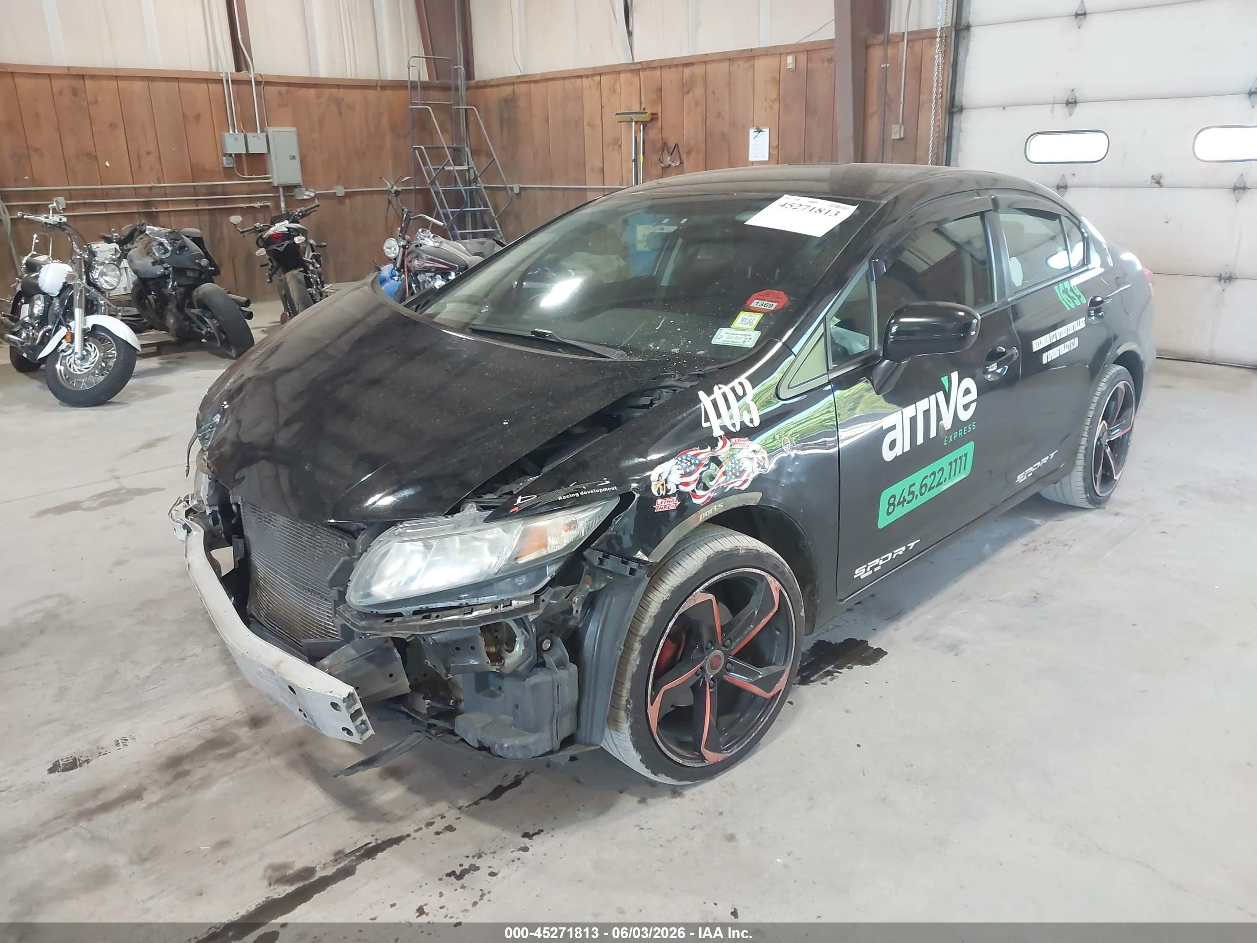 2014 Honda Civic Lx Black vin: 19XFB2F54EE227502