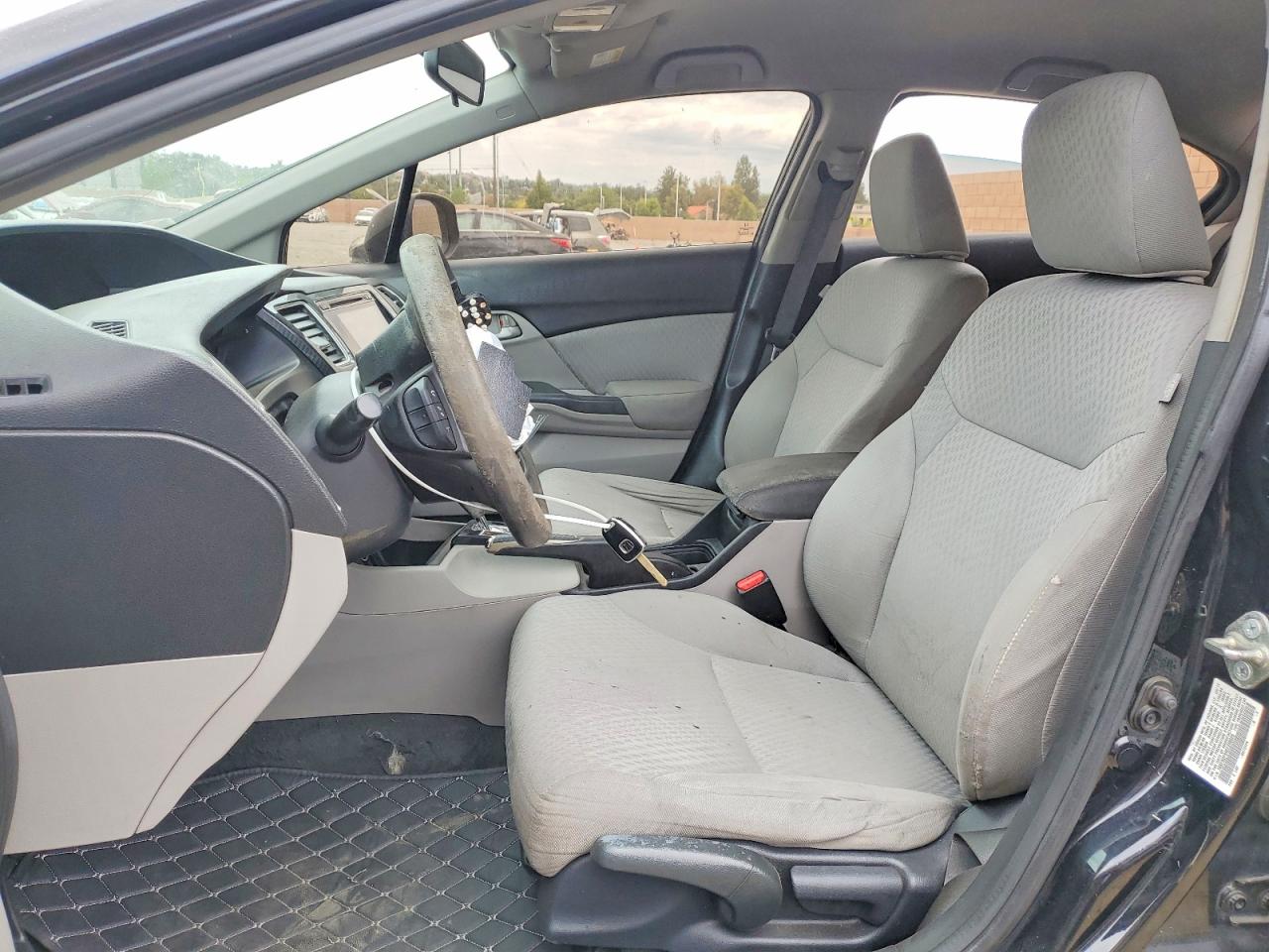 2014 Honda Civic Lx Black vin: 19XFB2F54EE228925