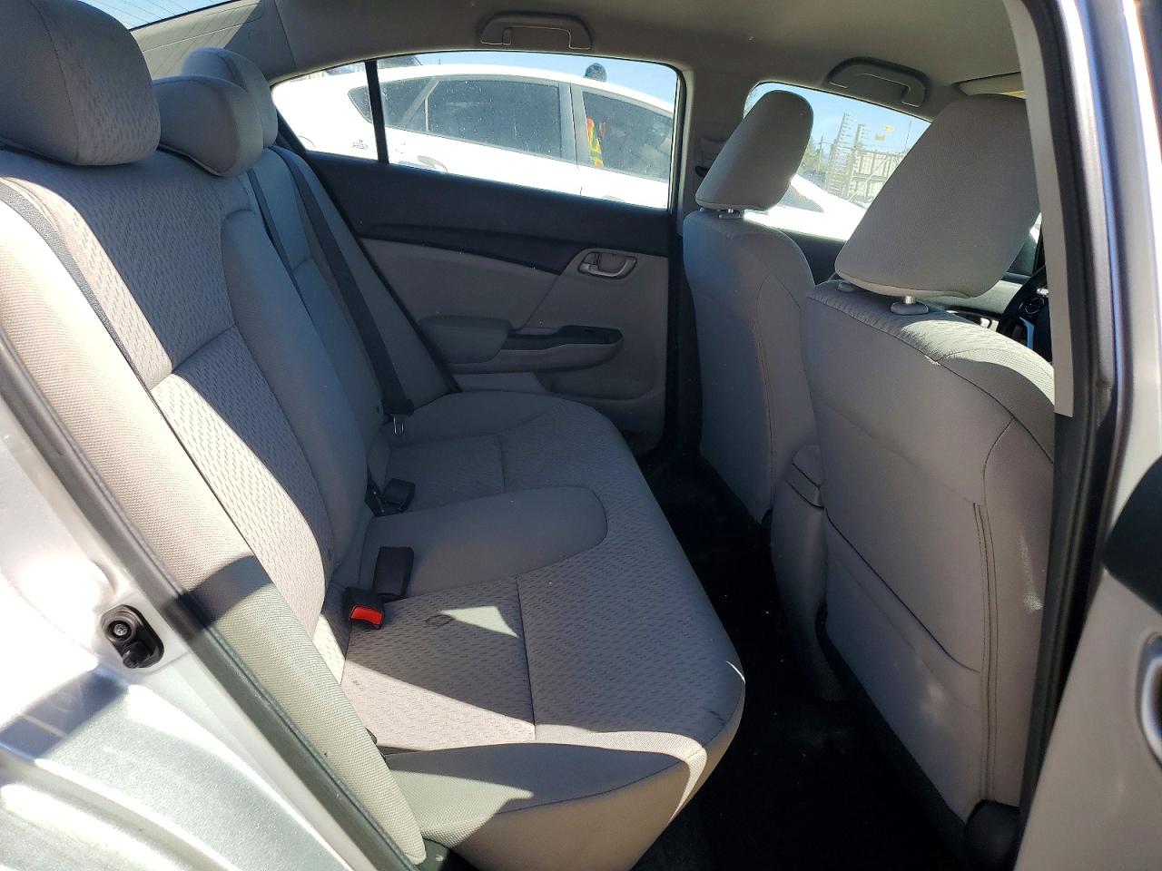 2014 Honda Civic Lx Gray vin: 19XFB2F54EE228987
