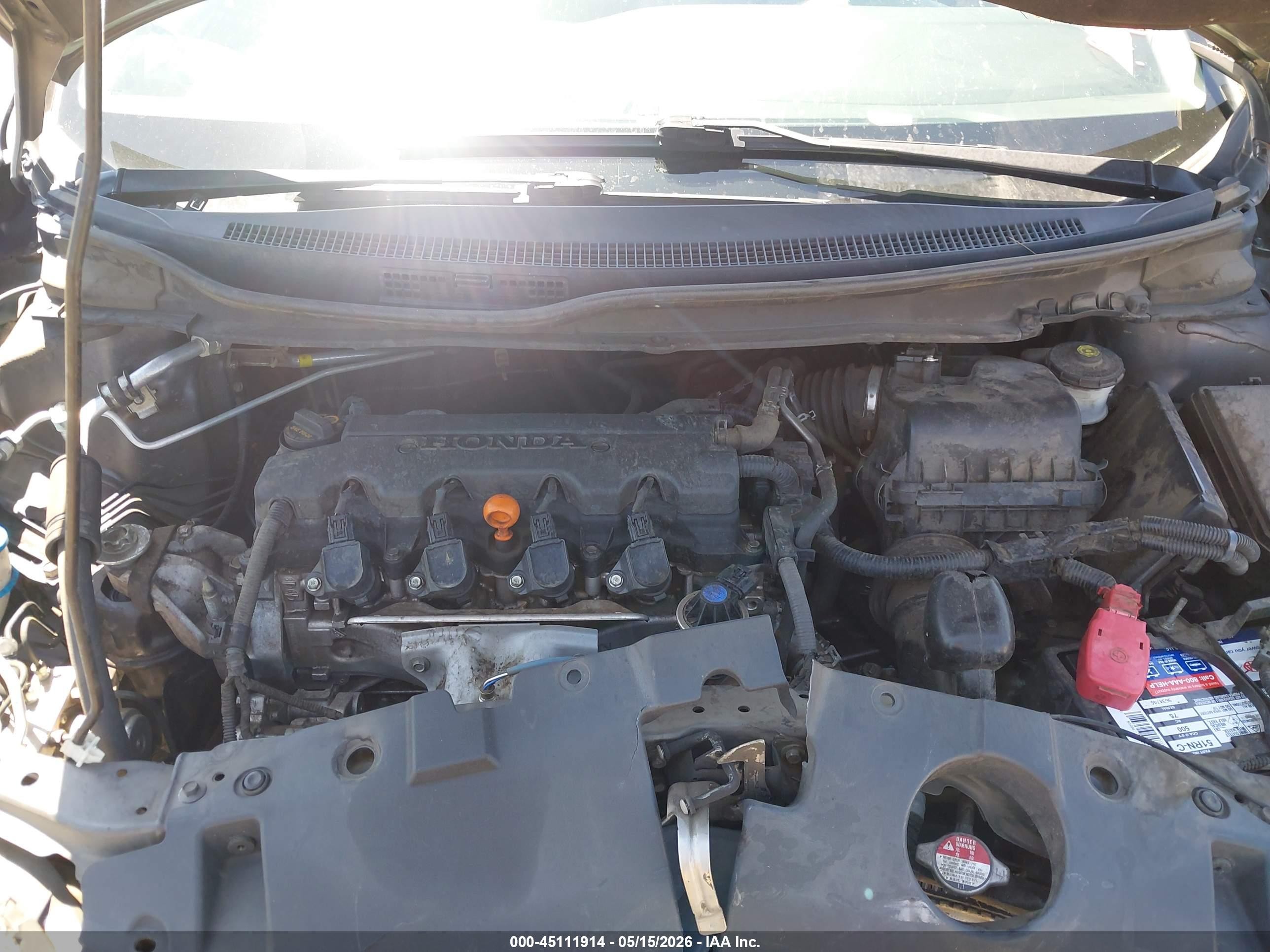 2014 Honda Civic Lx Gray vin: 19XFB2F54EE232618