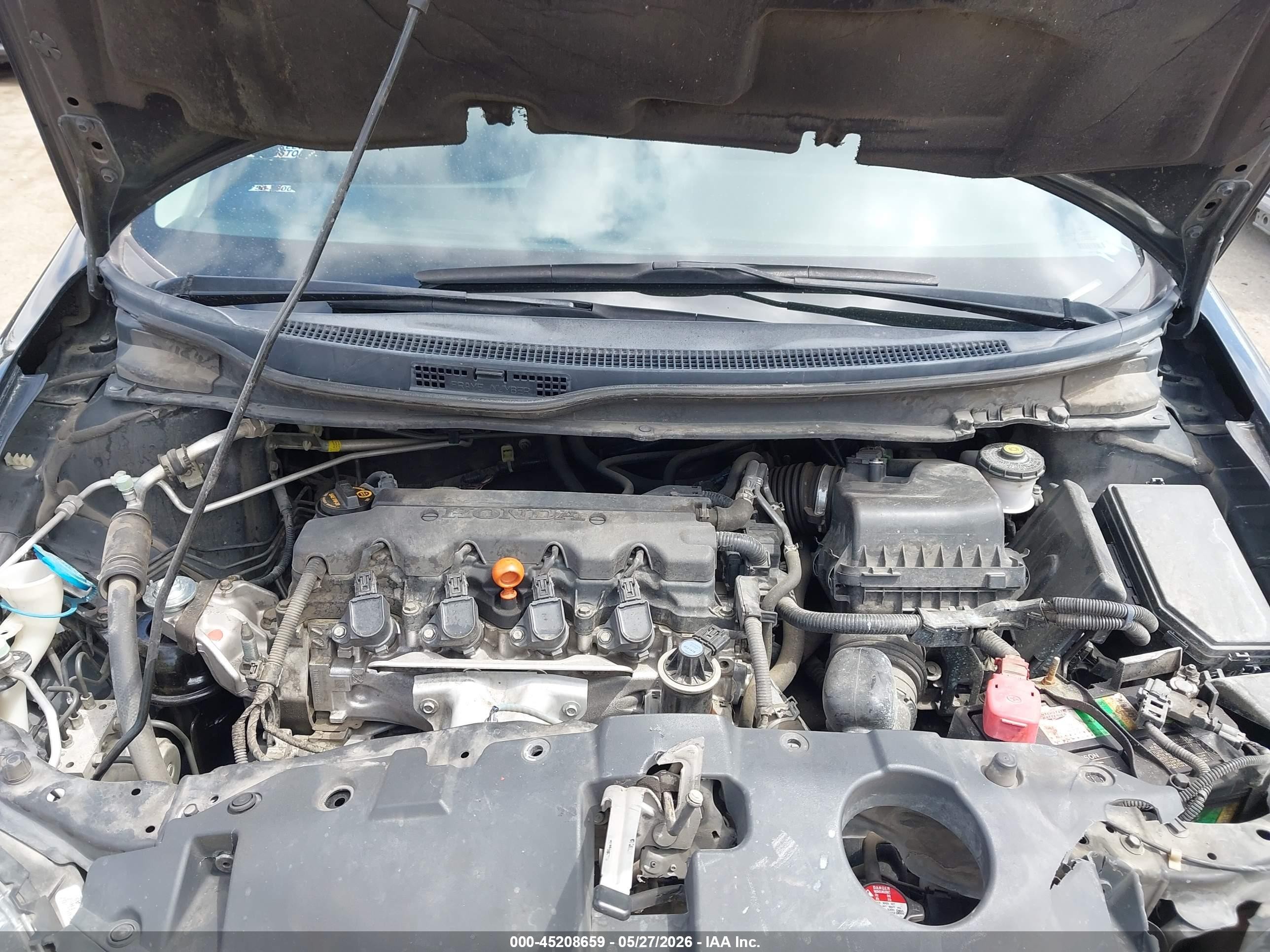2014 Honda Civic Lx Черный vin: 19XFB2F54EE233025