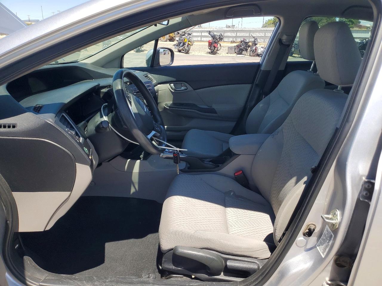 2014 Honda Civic Lx Brown vin: 19XFB2F54EE237740