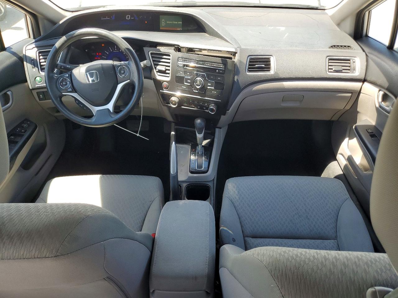 2014 Honda Civic Lx Brown vin: 19XFB2F54EE237740