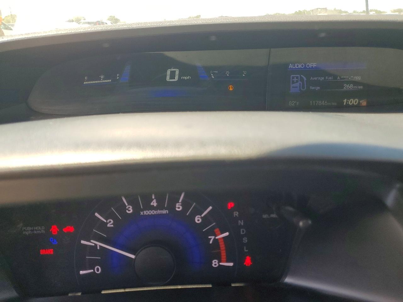 2014 Honda Civic Lx Brown vin: 19XFB2F54EE237740