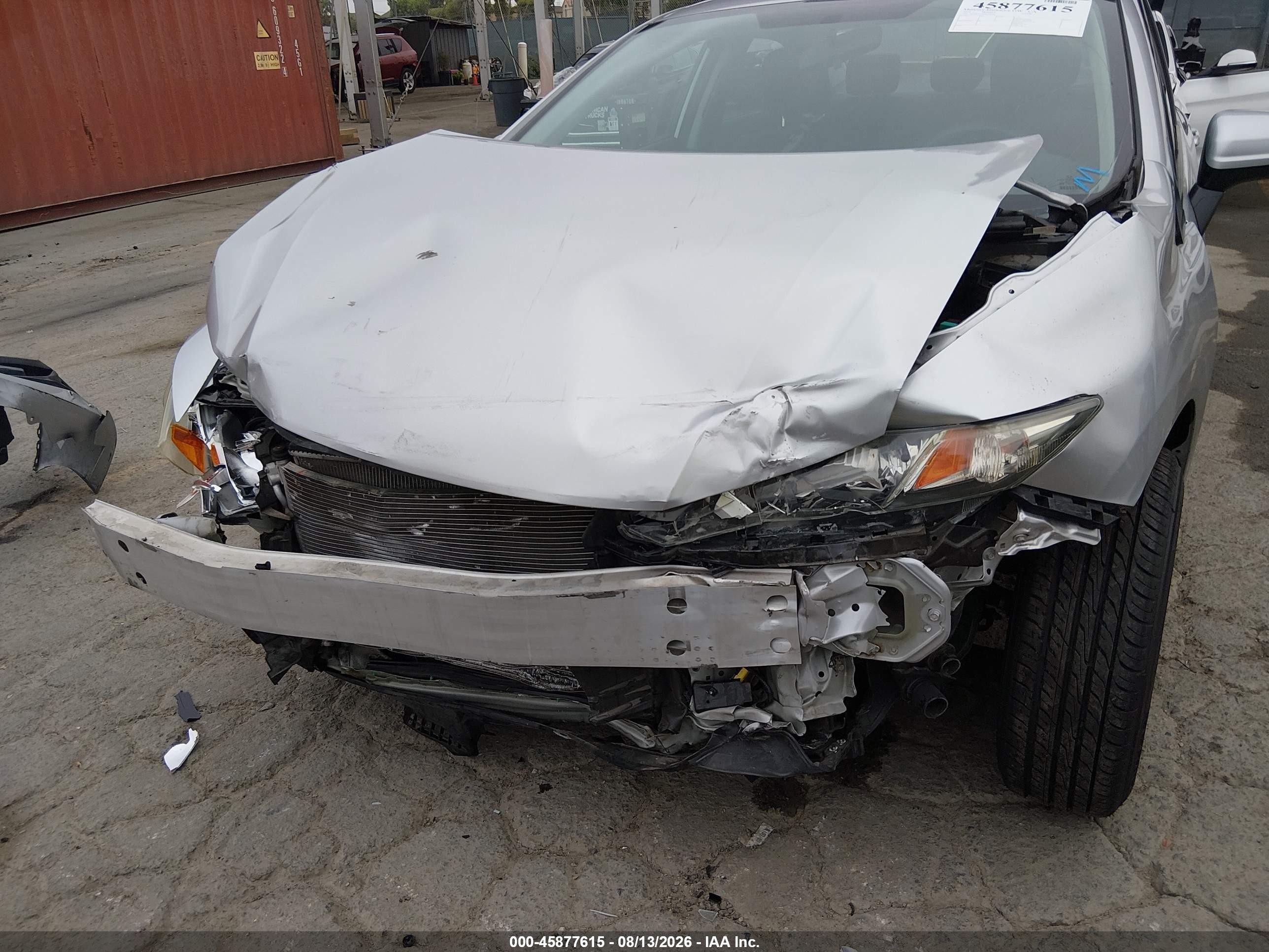 2014 Honda Civic Lx Silver vin: 19XFB2F54EE271600