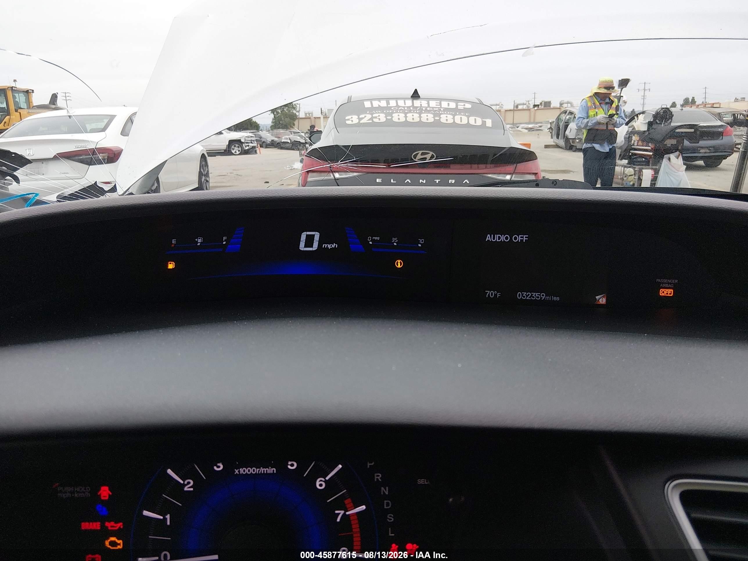 2014 Honda Civic Lx Silver vin: 19XFB2F54EE271600
