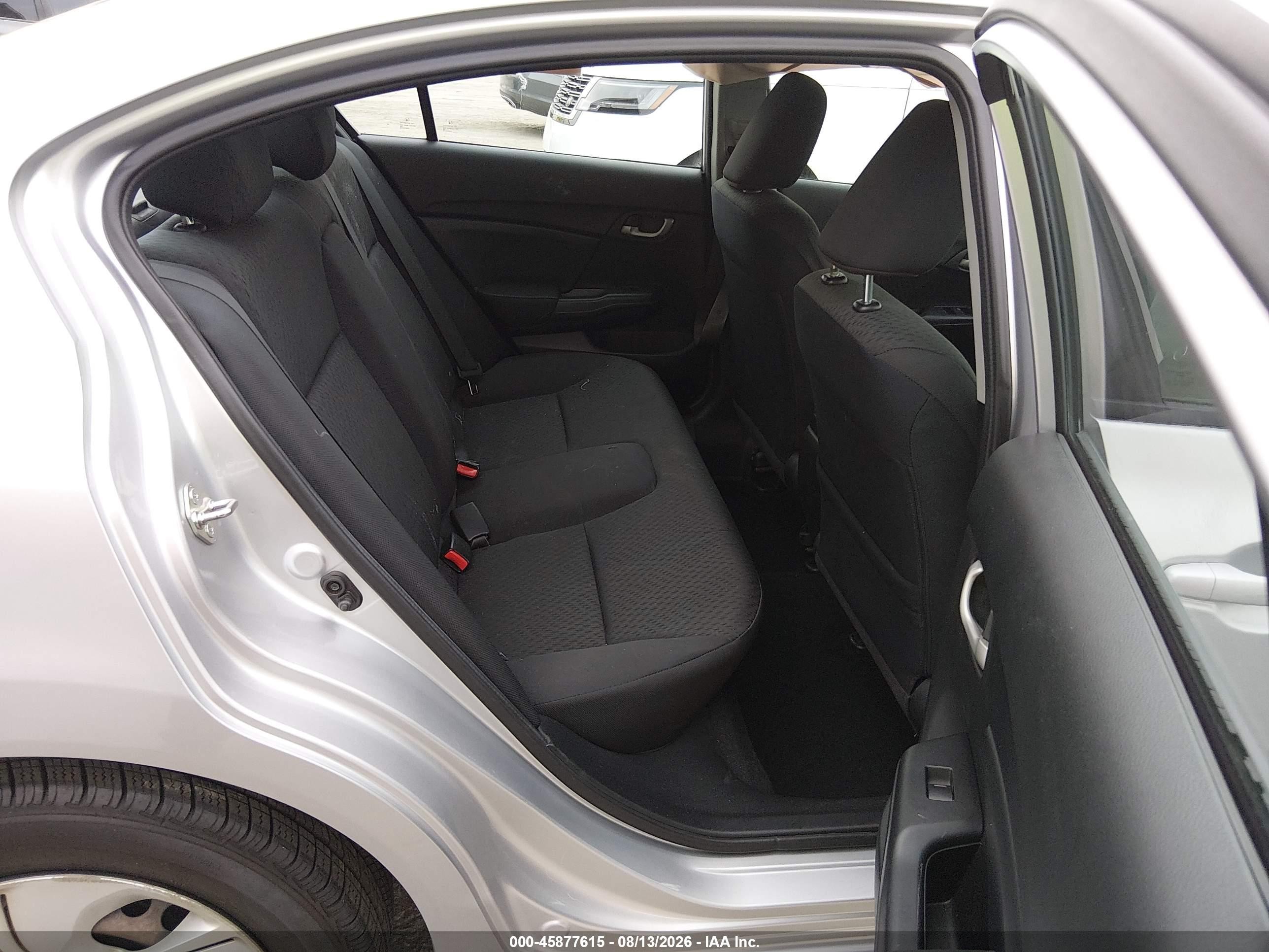 2014 Honda Civic Lx Silver vin: 19XFB2F54EE271600