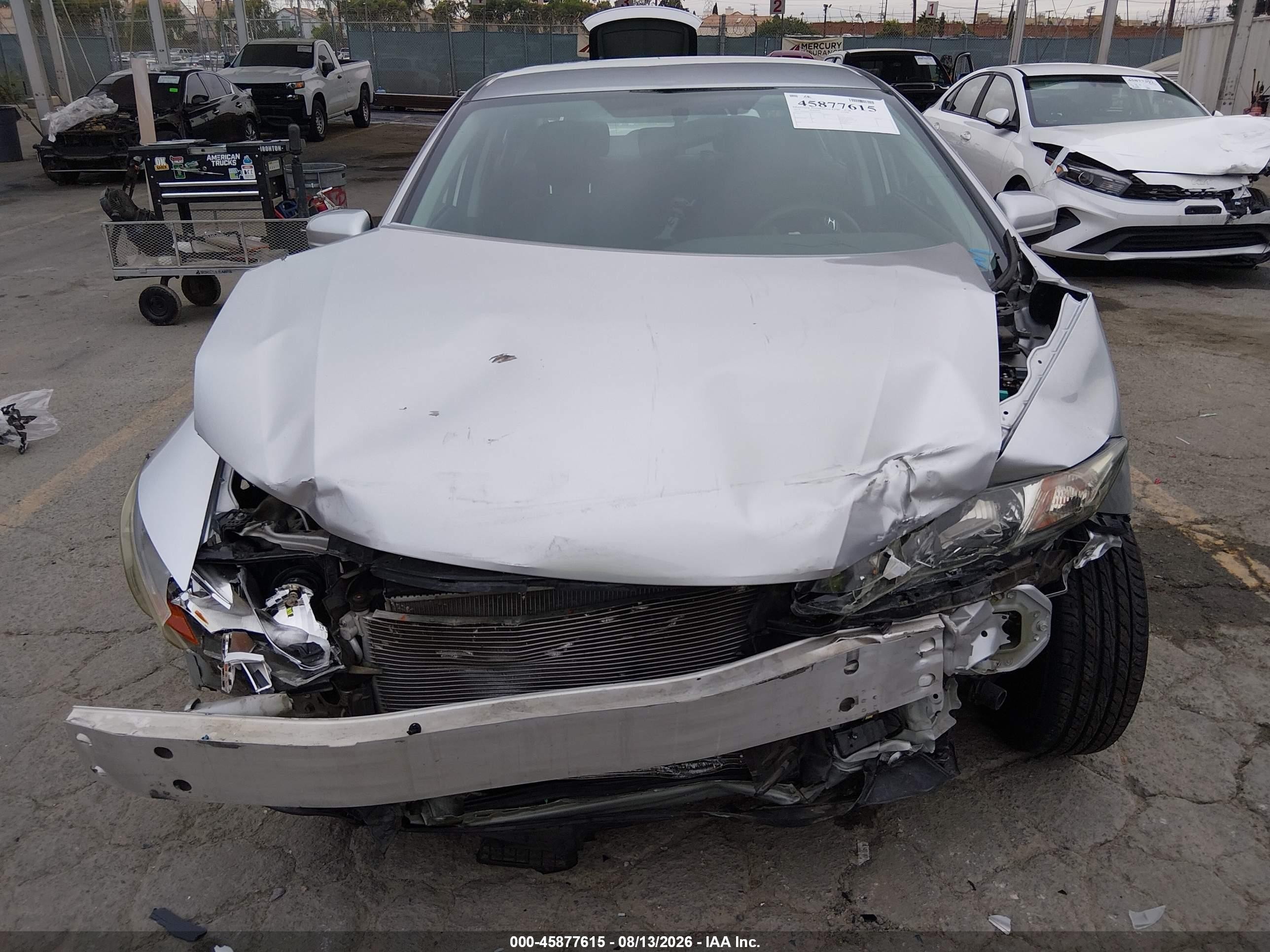 2014 Honda Civic Lx Silver vin: 19XFB2F54EE271600