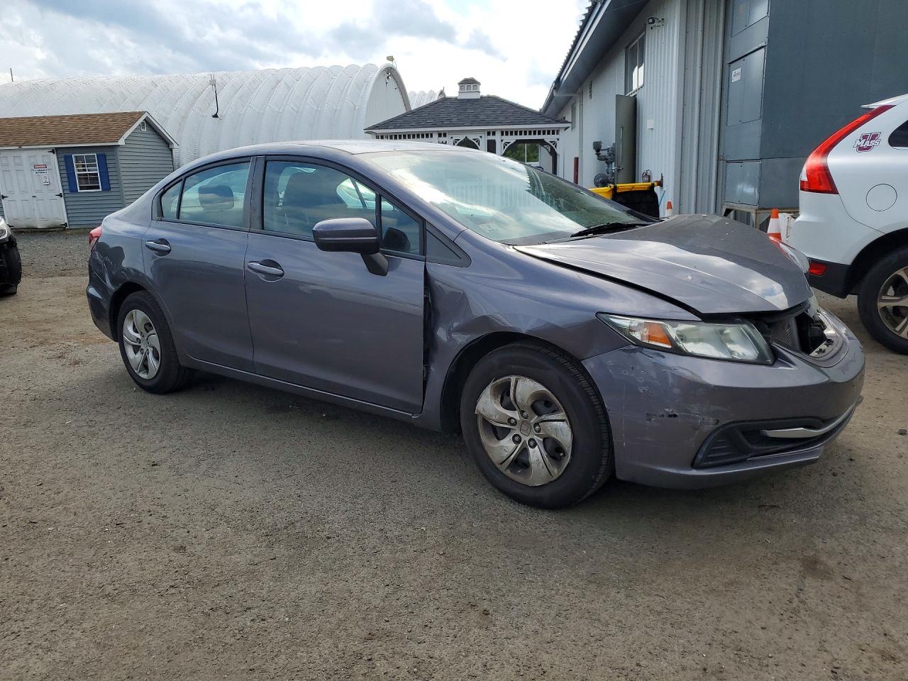 2015 Honda Civic Lx Charcoal vin: 19XFB2F54FE011196
