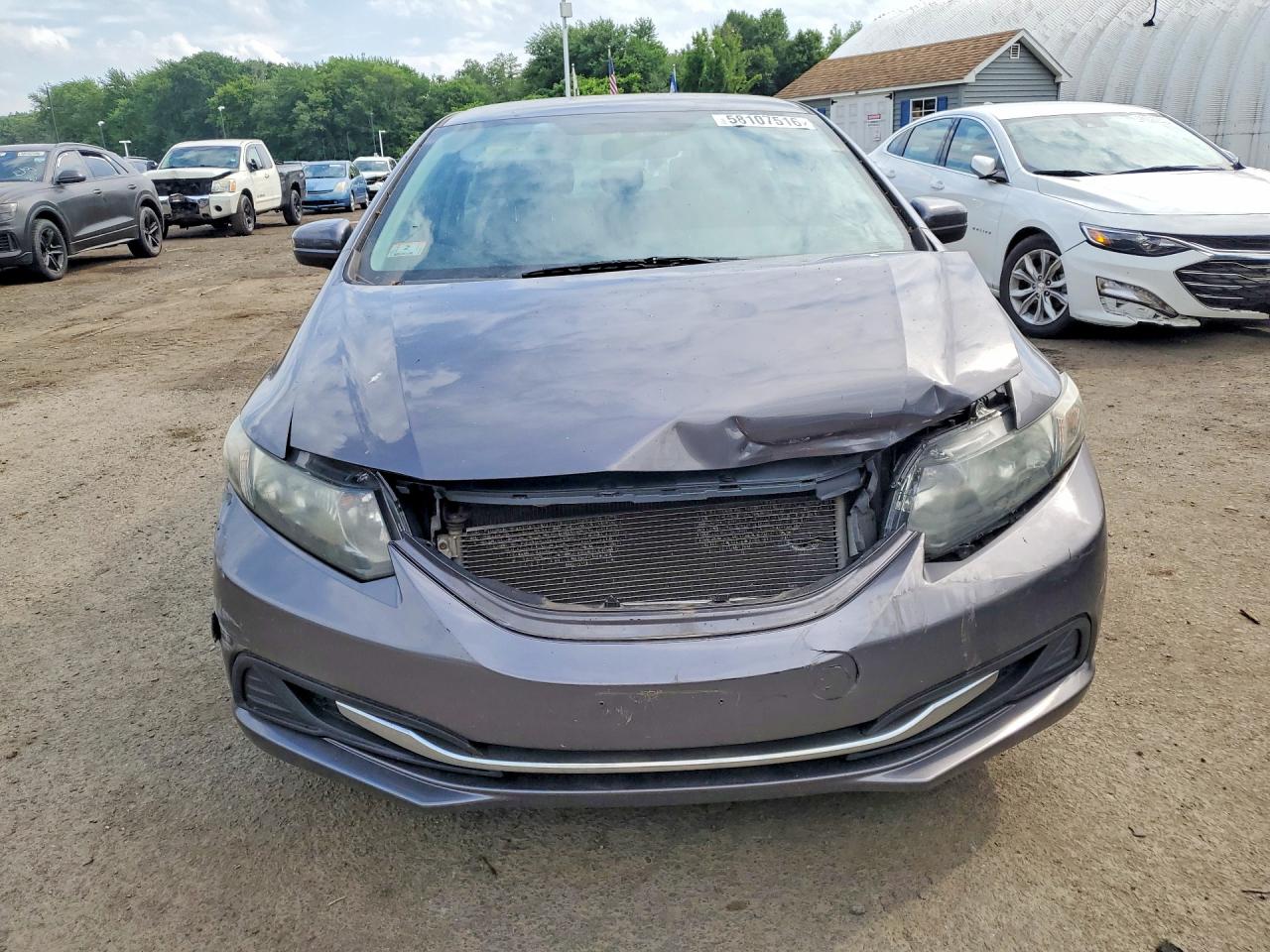 2015 Honda Civic Lx Charcoal vin: 19XFB2F54FE011196