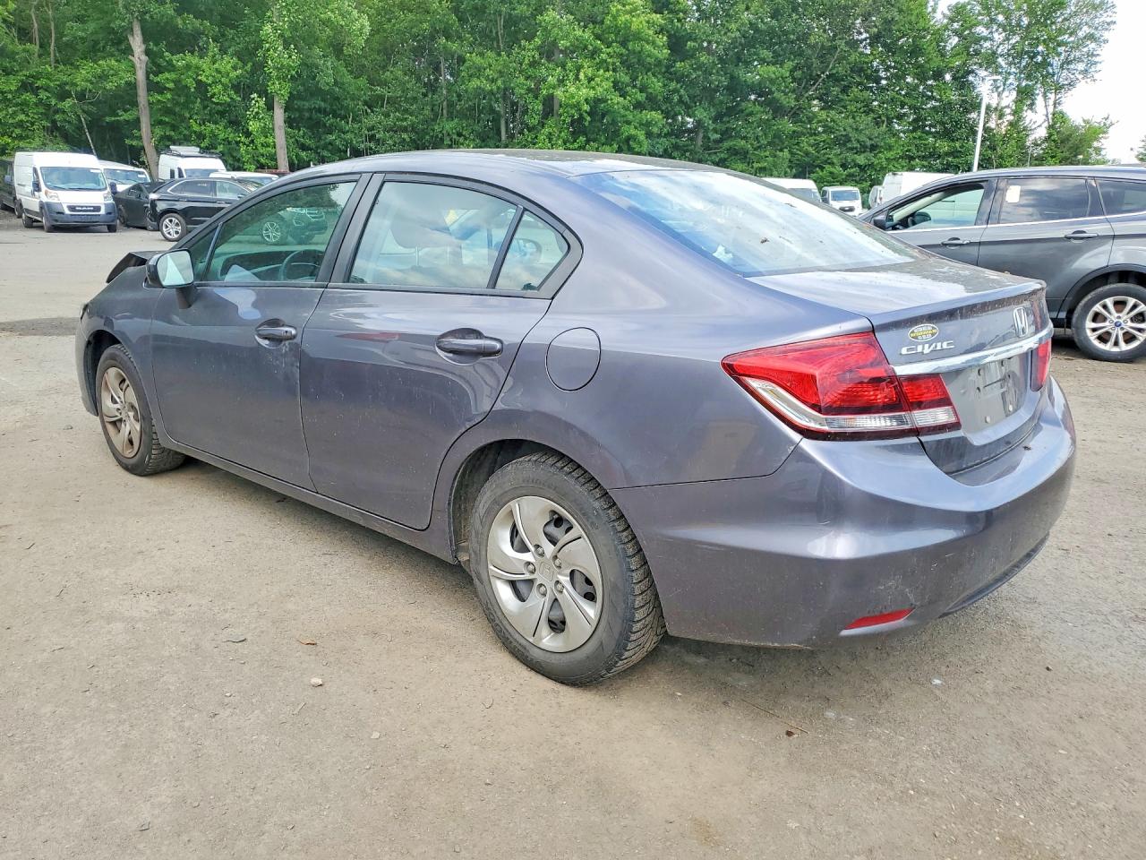 2015 Honda Civic Lx Charcoal vin: 19XFB2F54FE011196