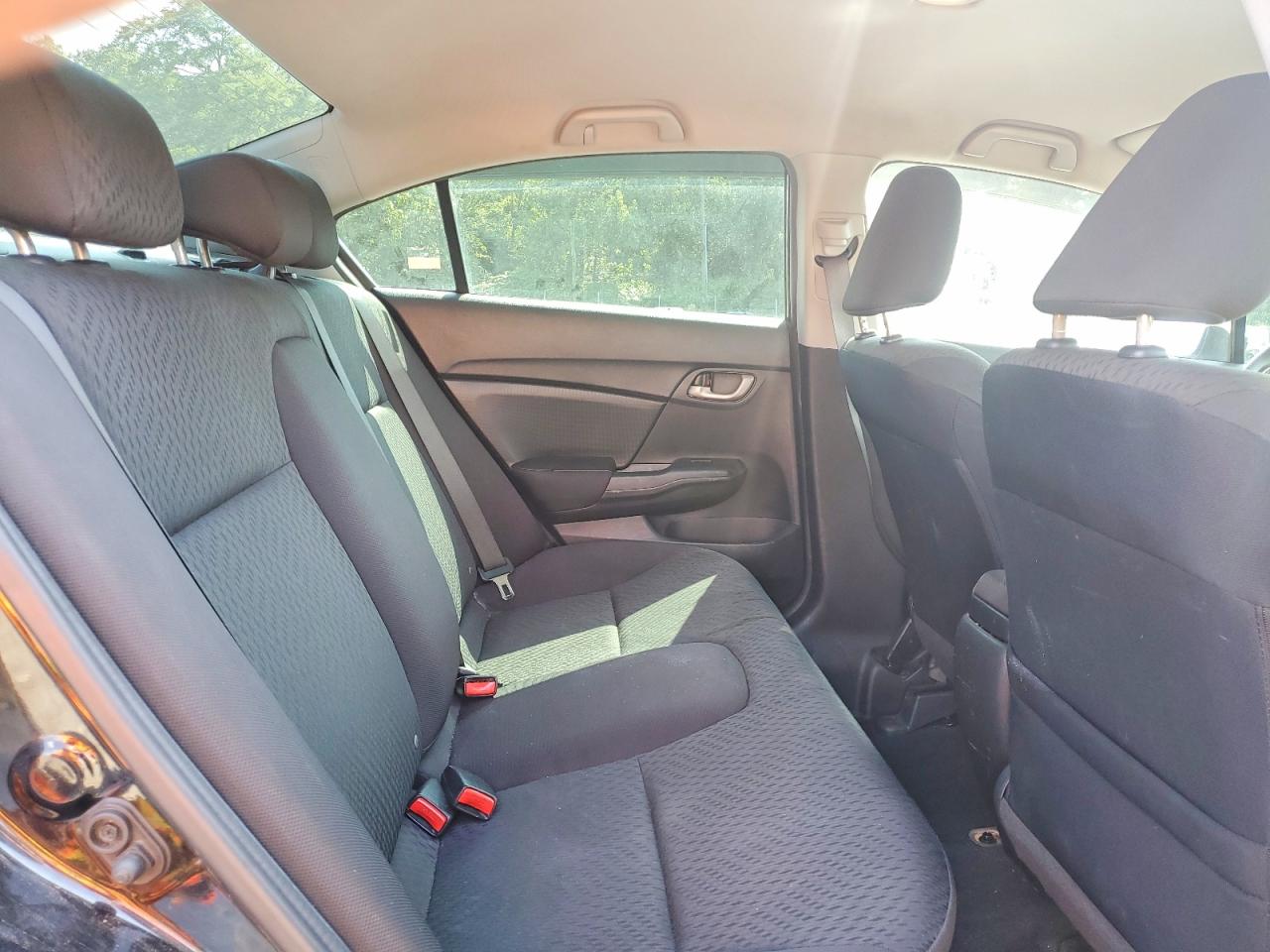2015 Honda Civic Lx Black vin: 19XFB2F54FE015457