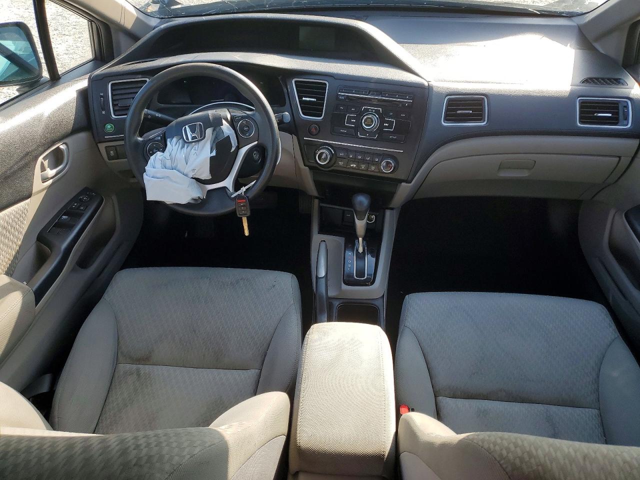 2015 Honda Civic Lx Gray vin: 19XFB2F54FE038804
