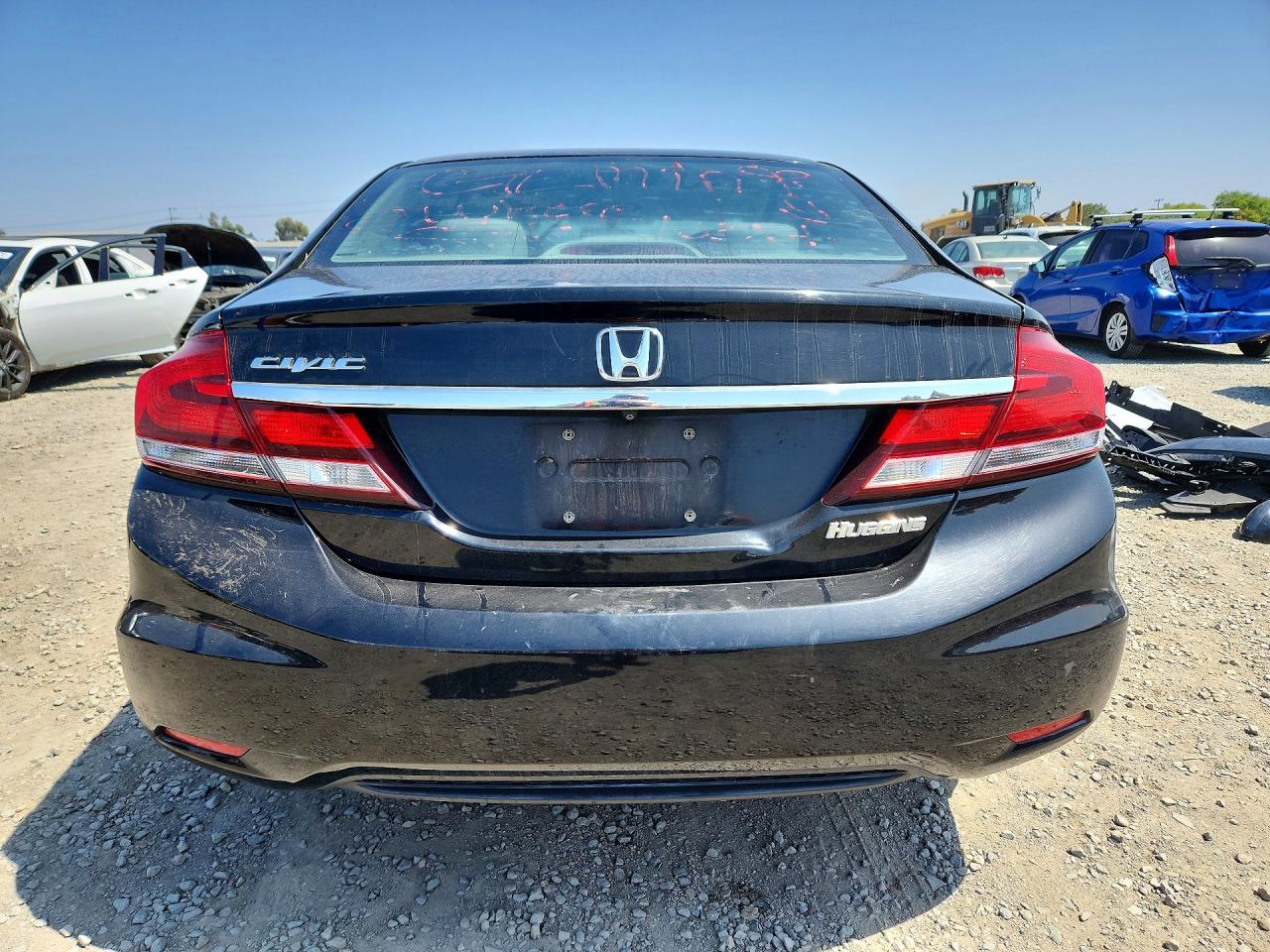 2015 Honda Civic Lx Black vin: 19XFB2F54FE064772