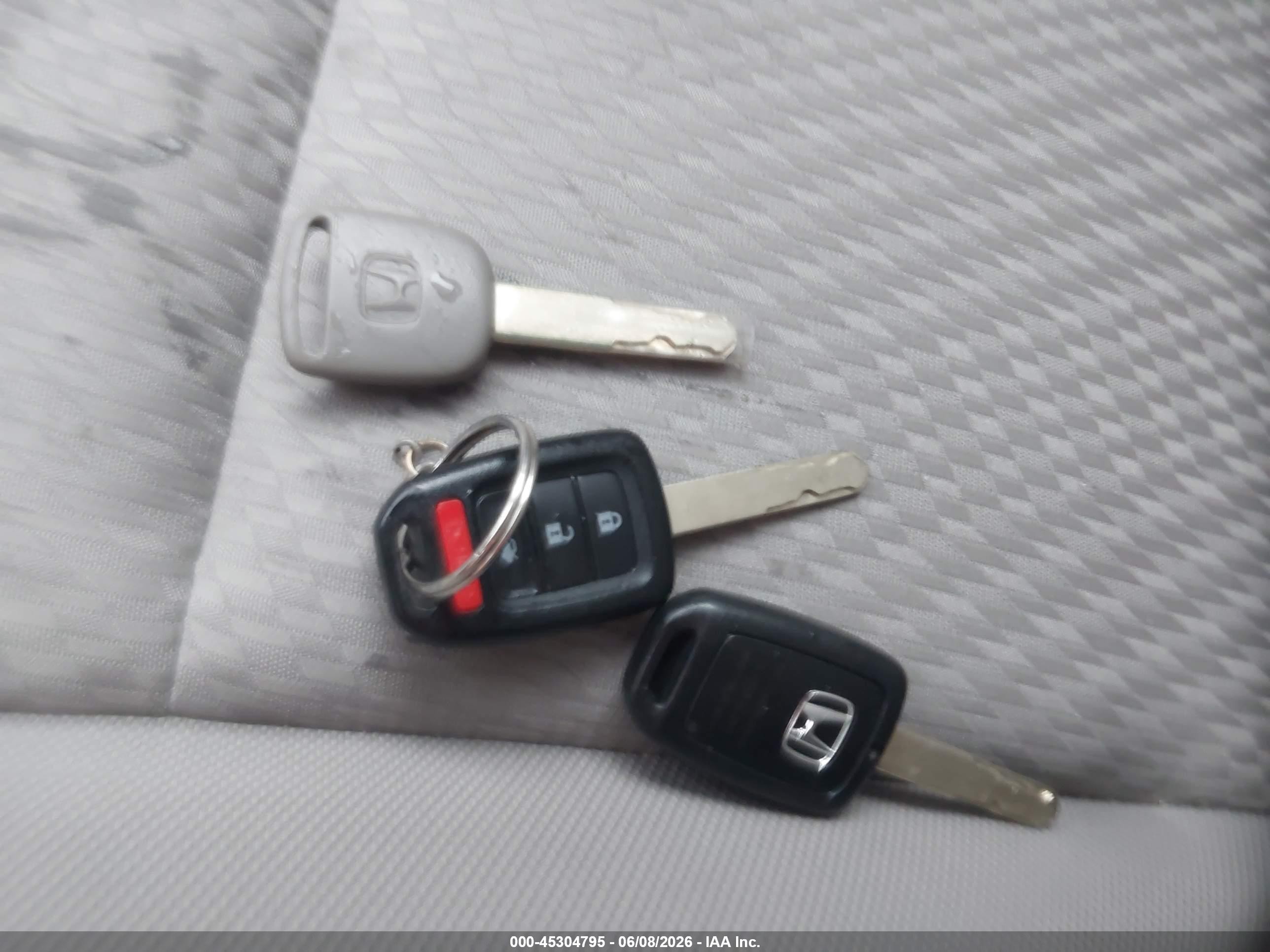 2015 Honda Civic Lx Серый vin: 19XFB2F54FE066893