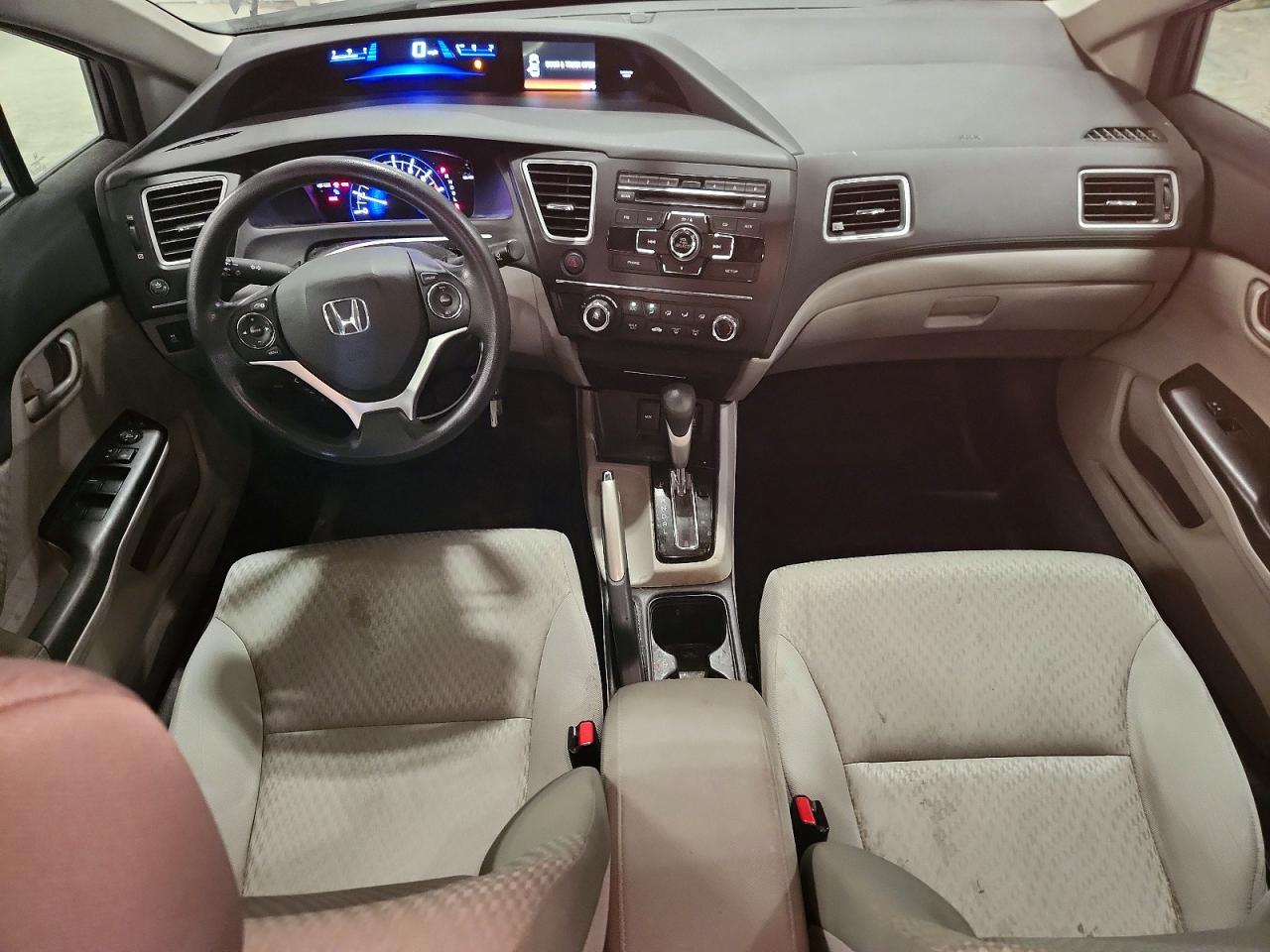 2015 Honda Civic Lx Gray vin: 19XFB2F54FE072029