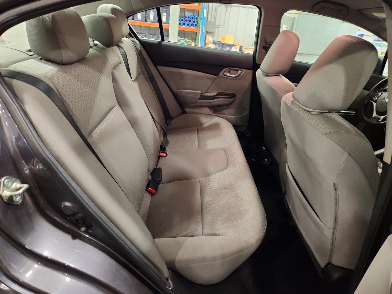 2015 Honda Civic Lx Gray vin: 19XFB2F54FE072029