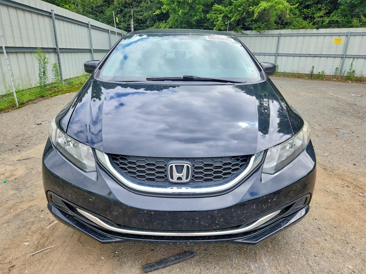 2015 Honda Civic Lx Black vin: 19XFB2F54FE080356