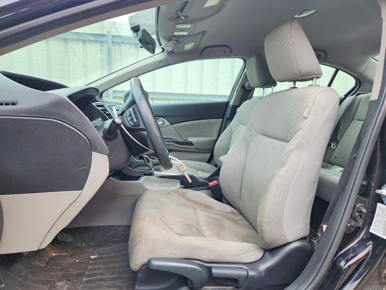 2015 Honda Civic Lx Black vin: 19XFB2F54FE080356