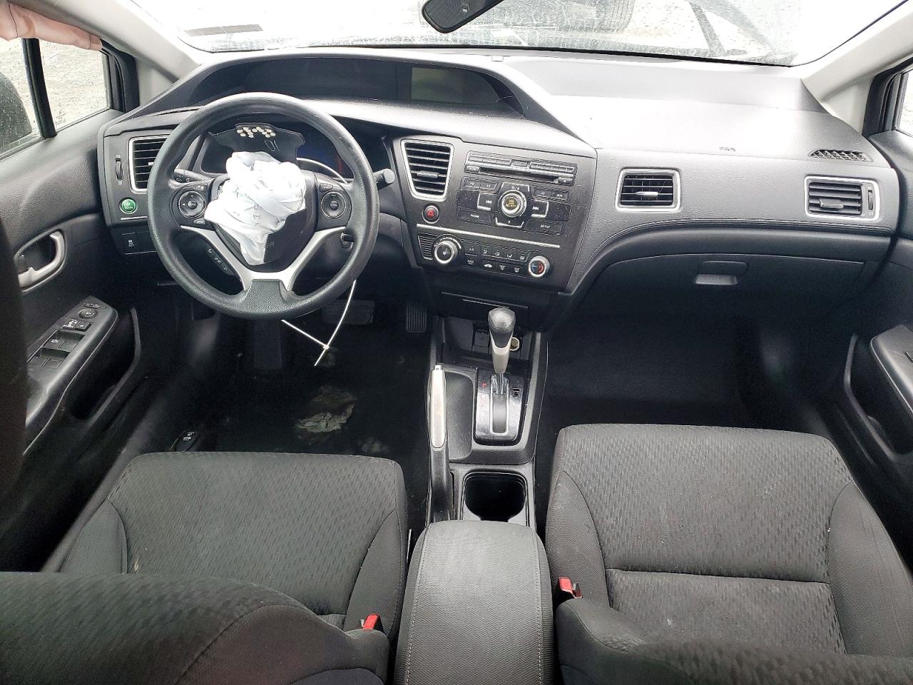 2015 Honda Civic Lx Gray vin: 19XFB2F54FE081619