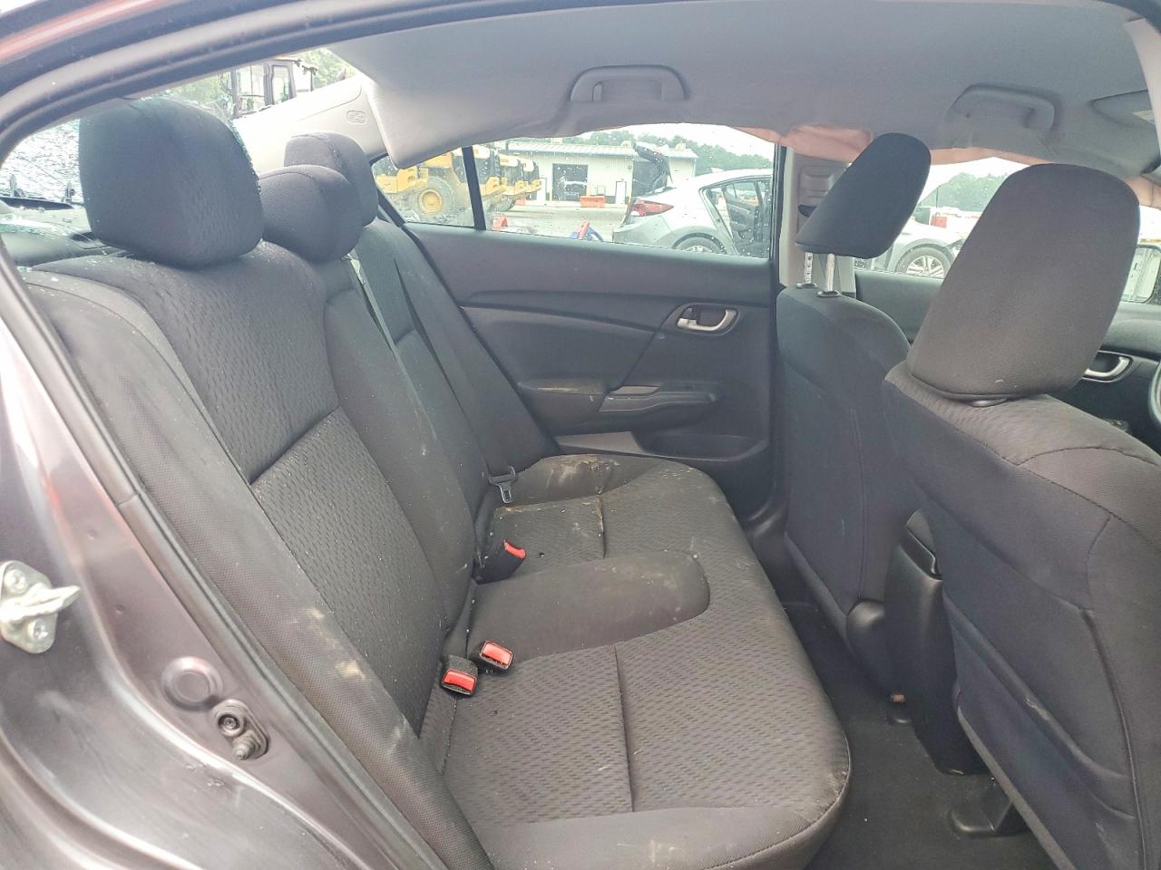 2015 Honda Civic Lx Gray vin: 19XFB2F54FE081619