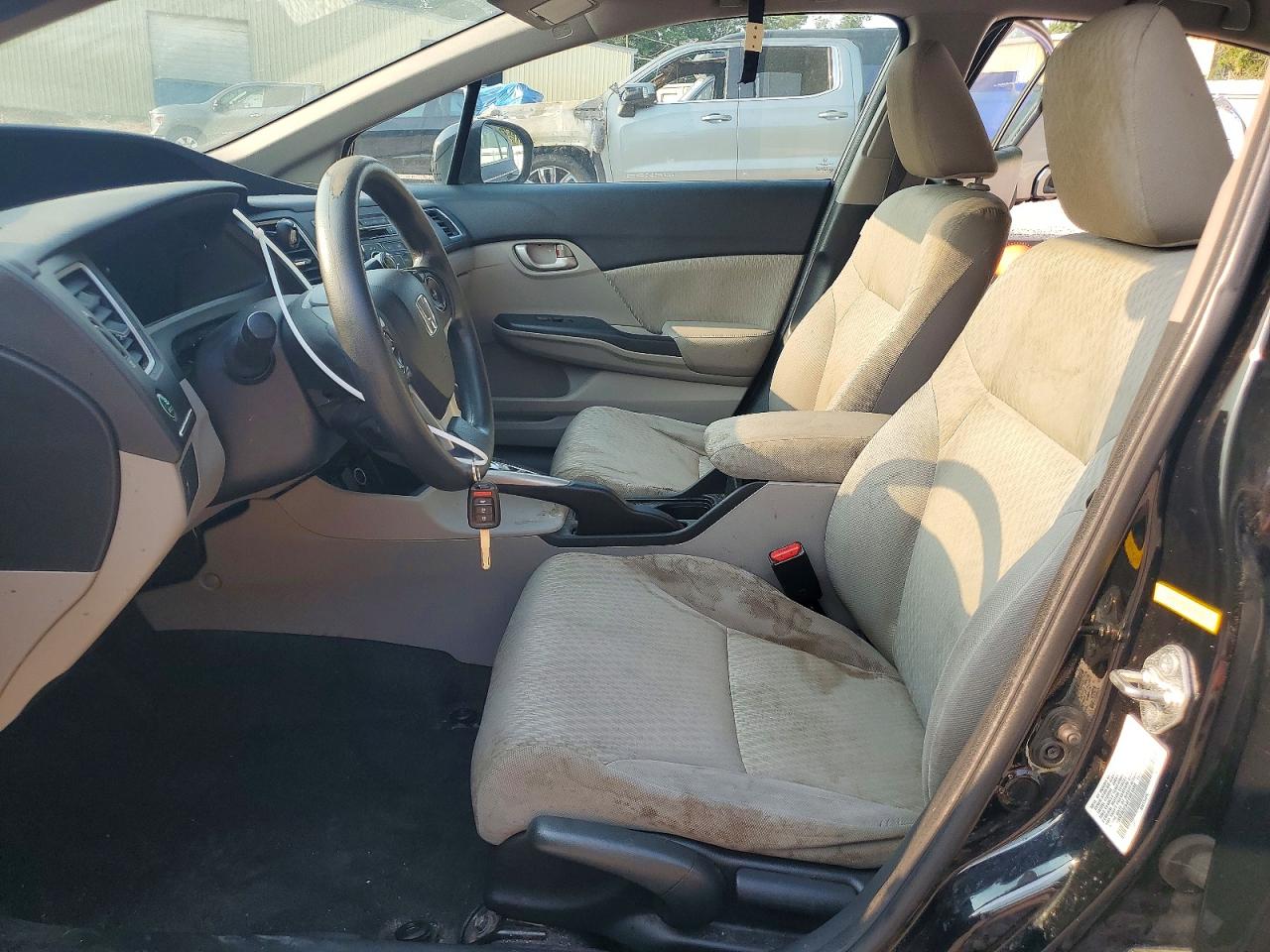 2015 Honda Civic Lx Черный vin: 19XFB2F54FE081698
