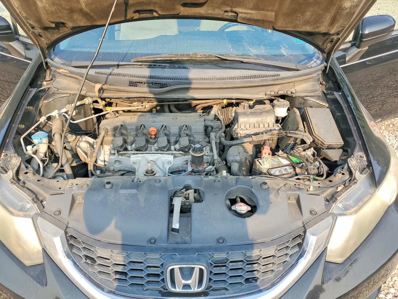 2015 Honda Civic Lx Черный vin: 19XFB2F54FE081698