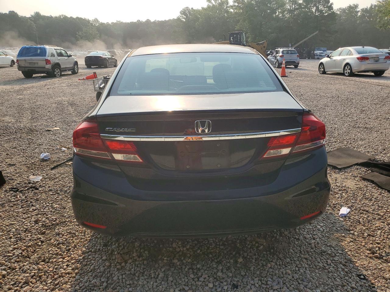 2015 Honda Civic Lx Черный vin: 19XFB2F54FE081698