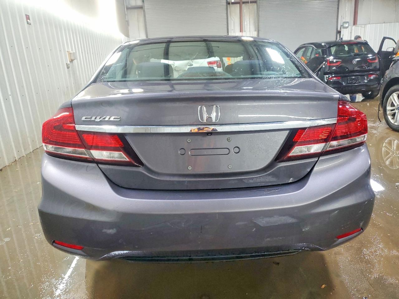 2015 Honda Civic Lx Gray vin: 19XFB2F54FE118491