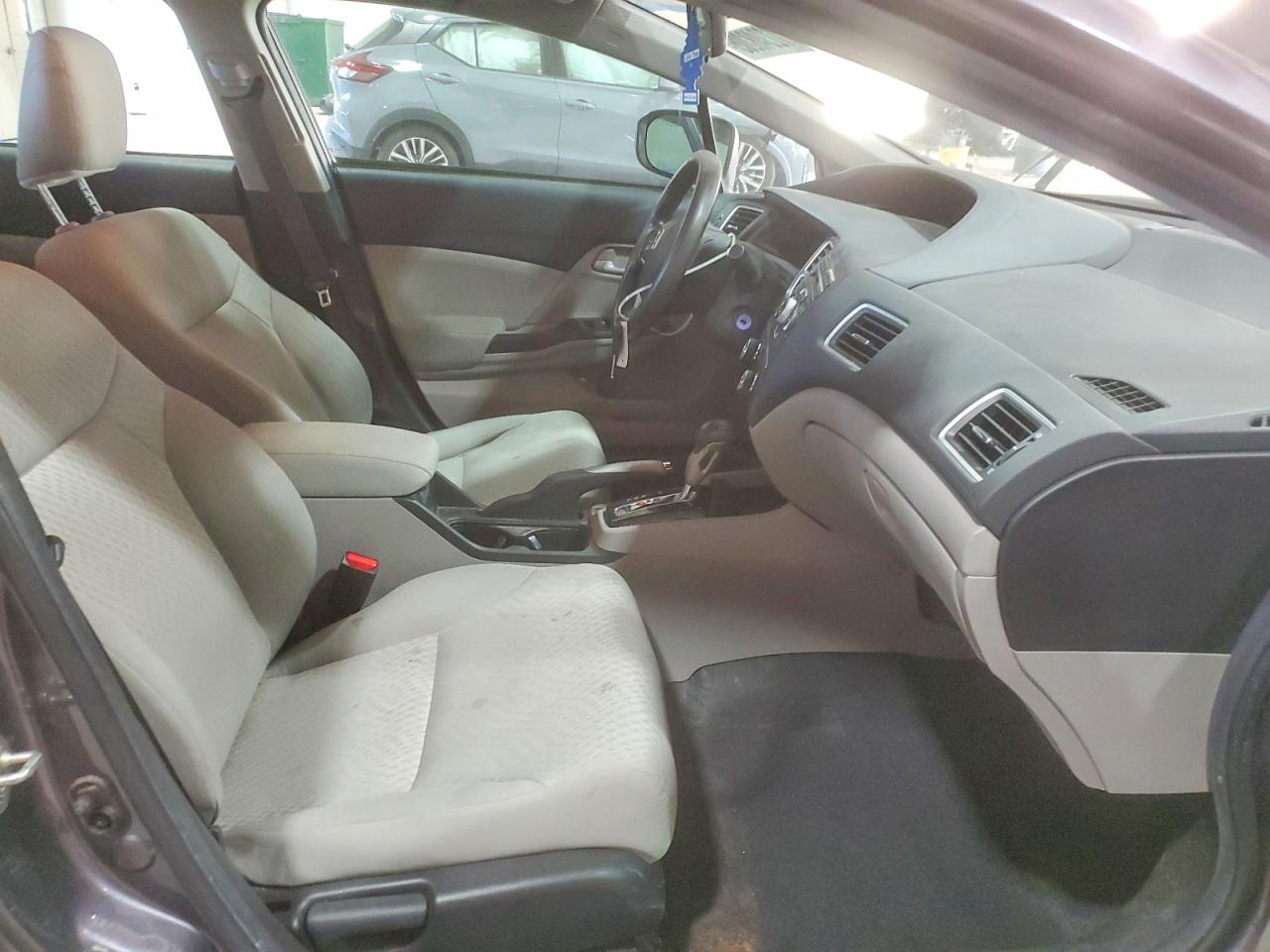 2015 Honda Civic Lx Gray vin: 19XFB2F54FE121469
