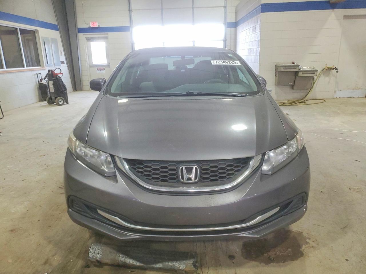 2015 Honda Civic Lx Gray vin: 19XFB2F54FE121469