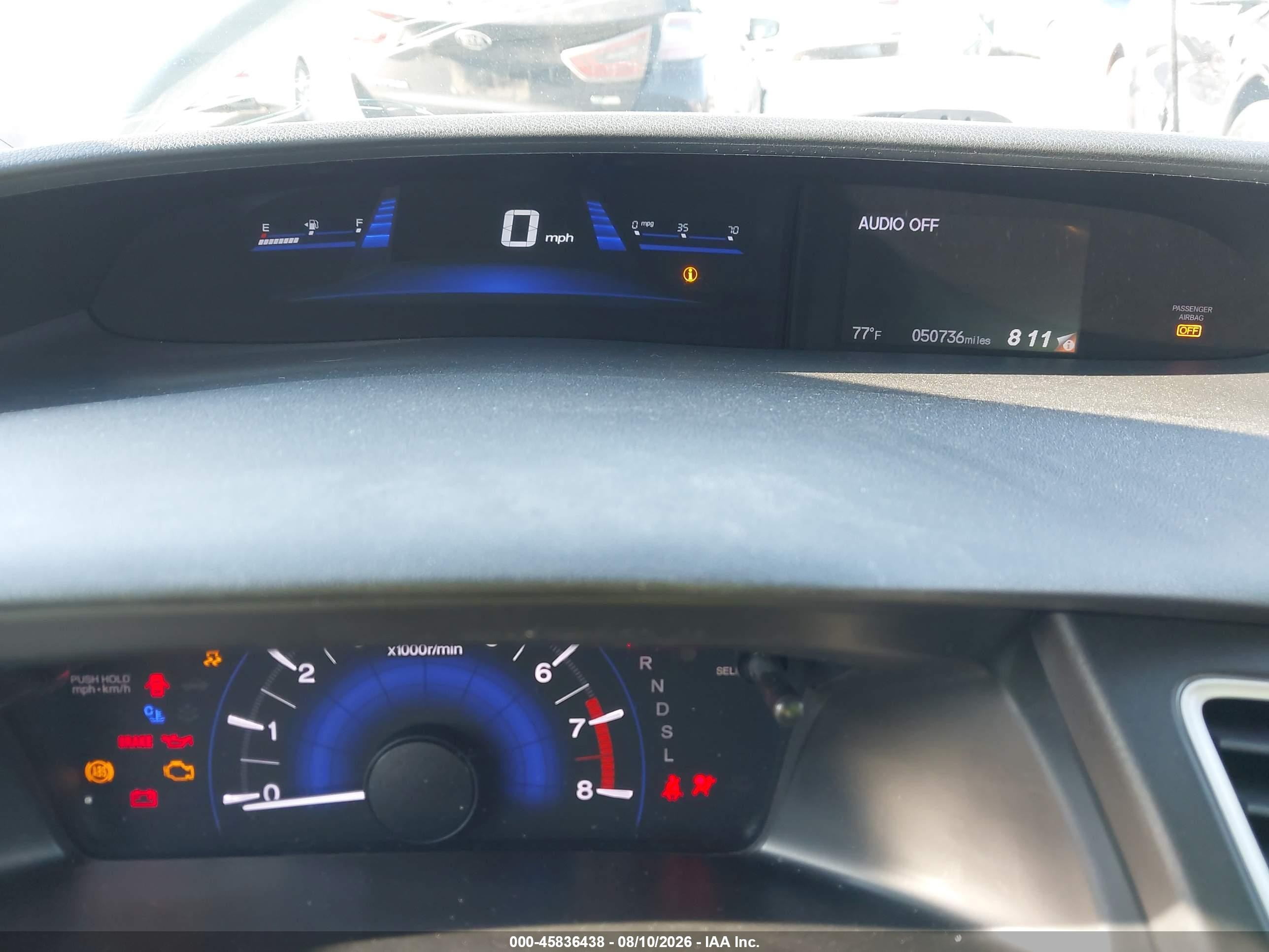 2015 Honda Civic Lx Серебряный vin: 19XFB2F54FE213827