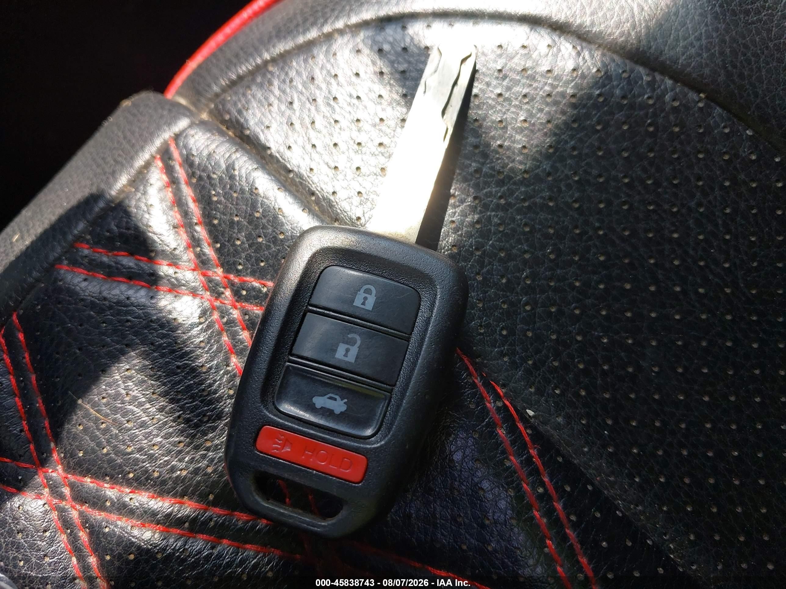 2015 Honda Civic Lx Burgundy vin: 19XFB2F54FE249730