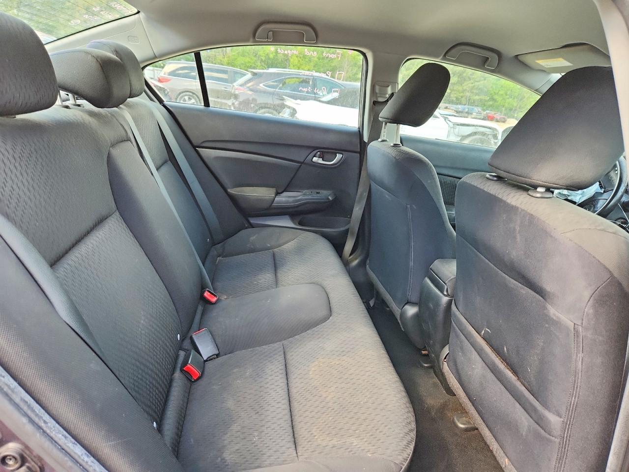 2015 Honda Civic Lx Gray vin: 19XFB2F54FE274434