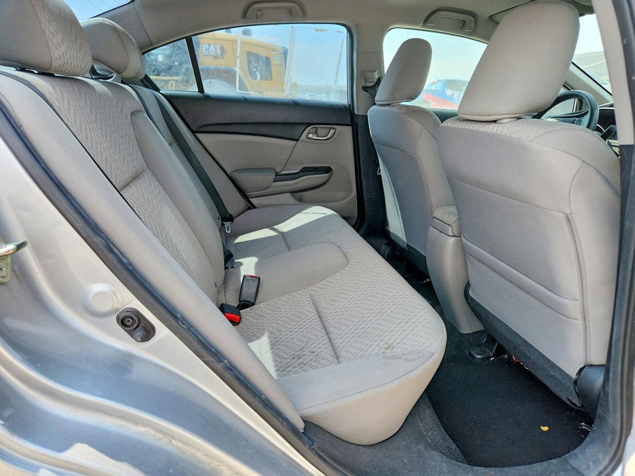 2015 Honda Civic Lx Silver vin: 19XFB2F54FE290682
