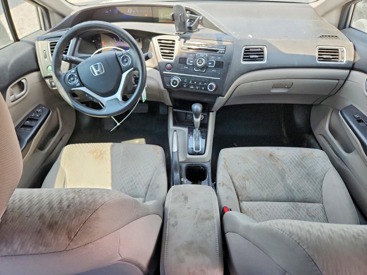 2015 Honda Civic Lx Silver vin: 19XFB2F54FE290682