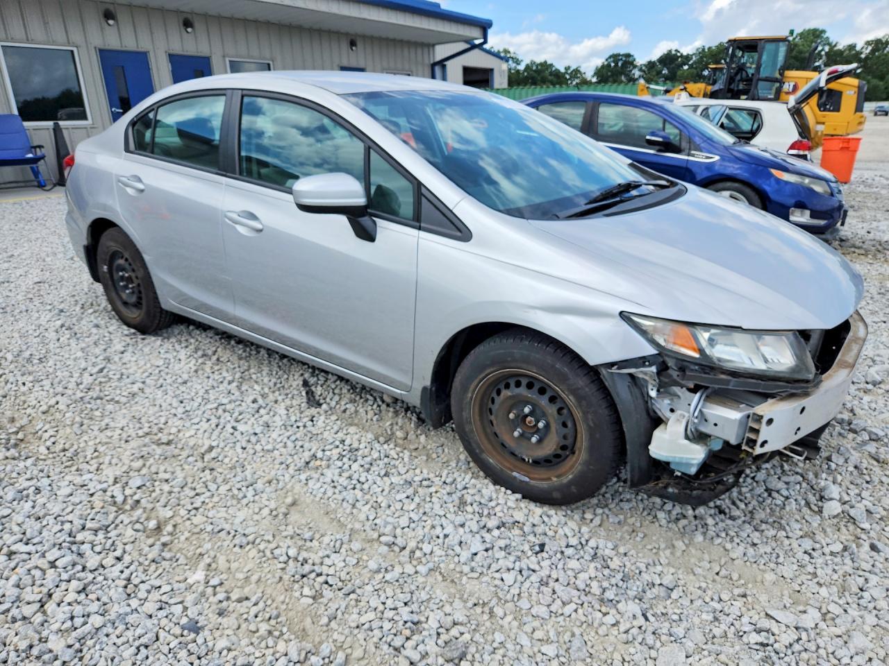 2015 Honda Civic Lx Silver vin: 19XFB2F54FE295347
