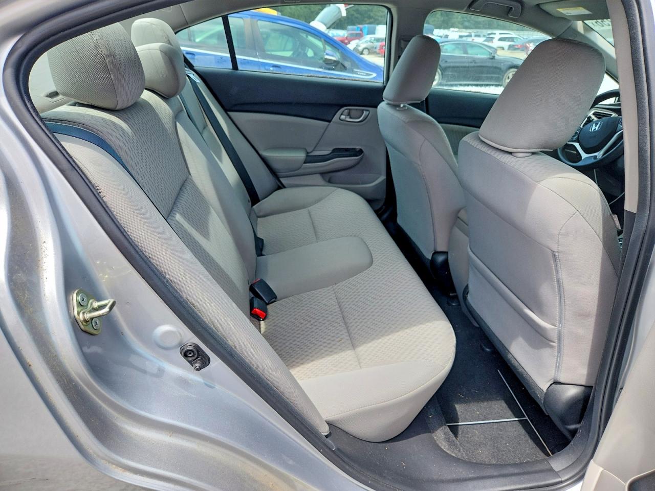 2015 Honda Civic Lx Silver vin: 19XFB2F54FE295347