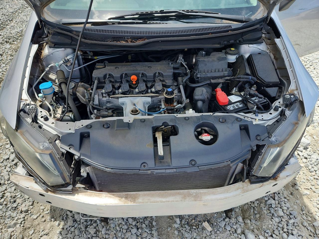2015 Honda Civic Lx Silver vin: 19XFB2F54FE295347