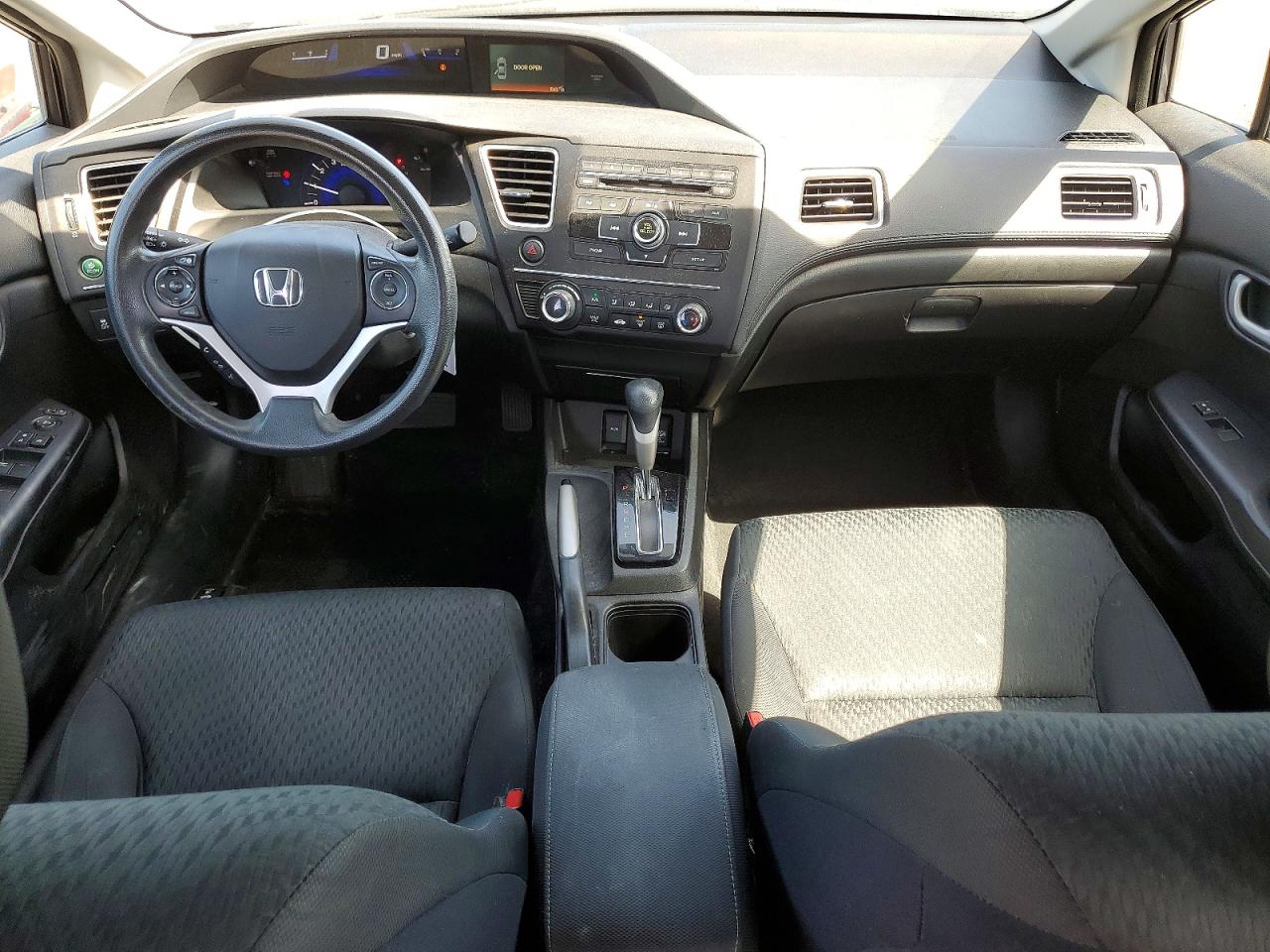 2015 Honda Civic Lx Gray vin: 19XFB2F54FE700493