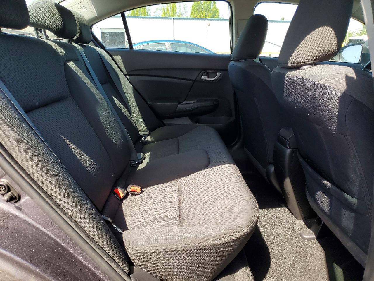 2015 Honda Civic Lx Gray vin: 19XFB2F54FE700493