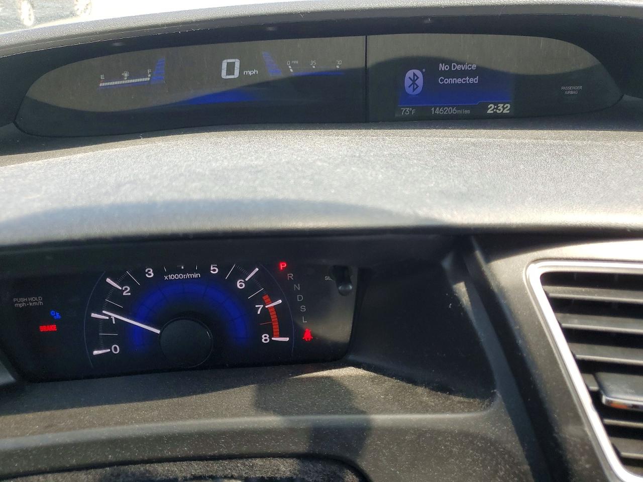 2015 Honda Civic Lx Gray vin: 19XFB2F54FE700493